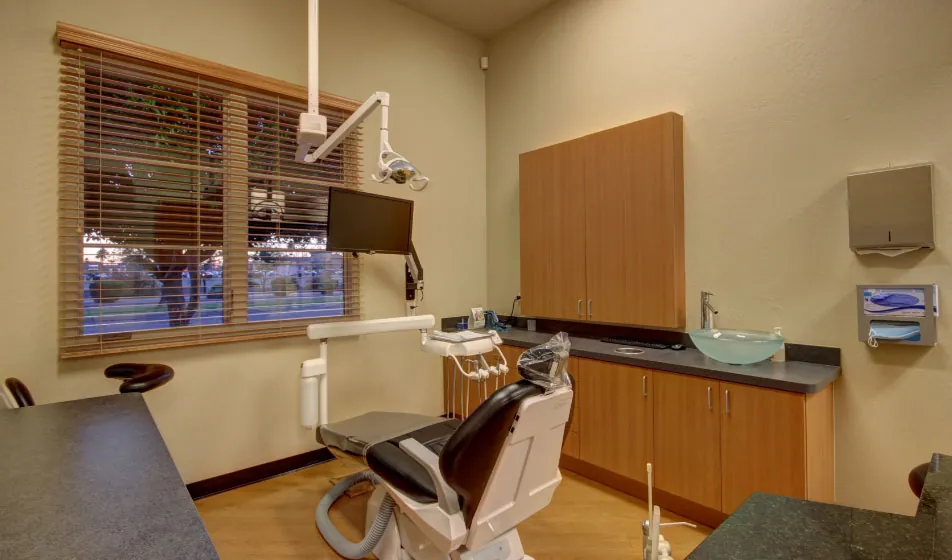 Gilbert dental office Sonoran Vista Dentistry's dental exam room